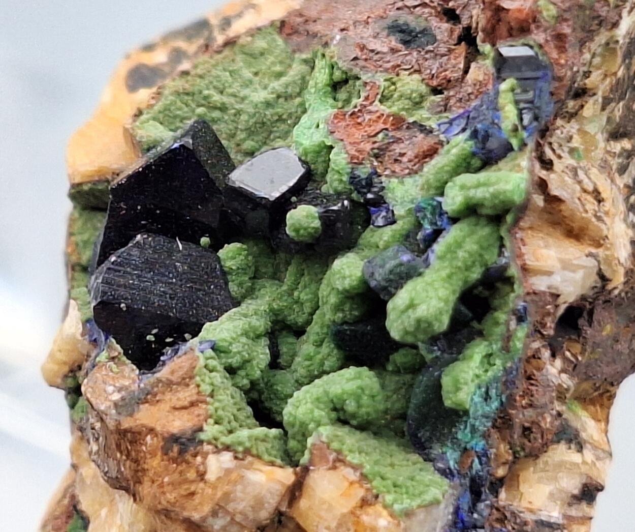 Duftite Psm Mimetite Azurite