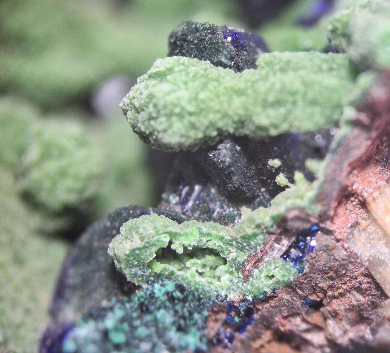 Duftite Psm Mimetite Azurite