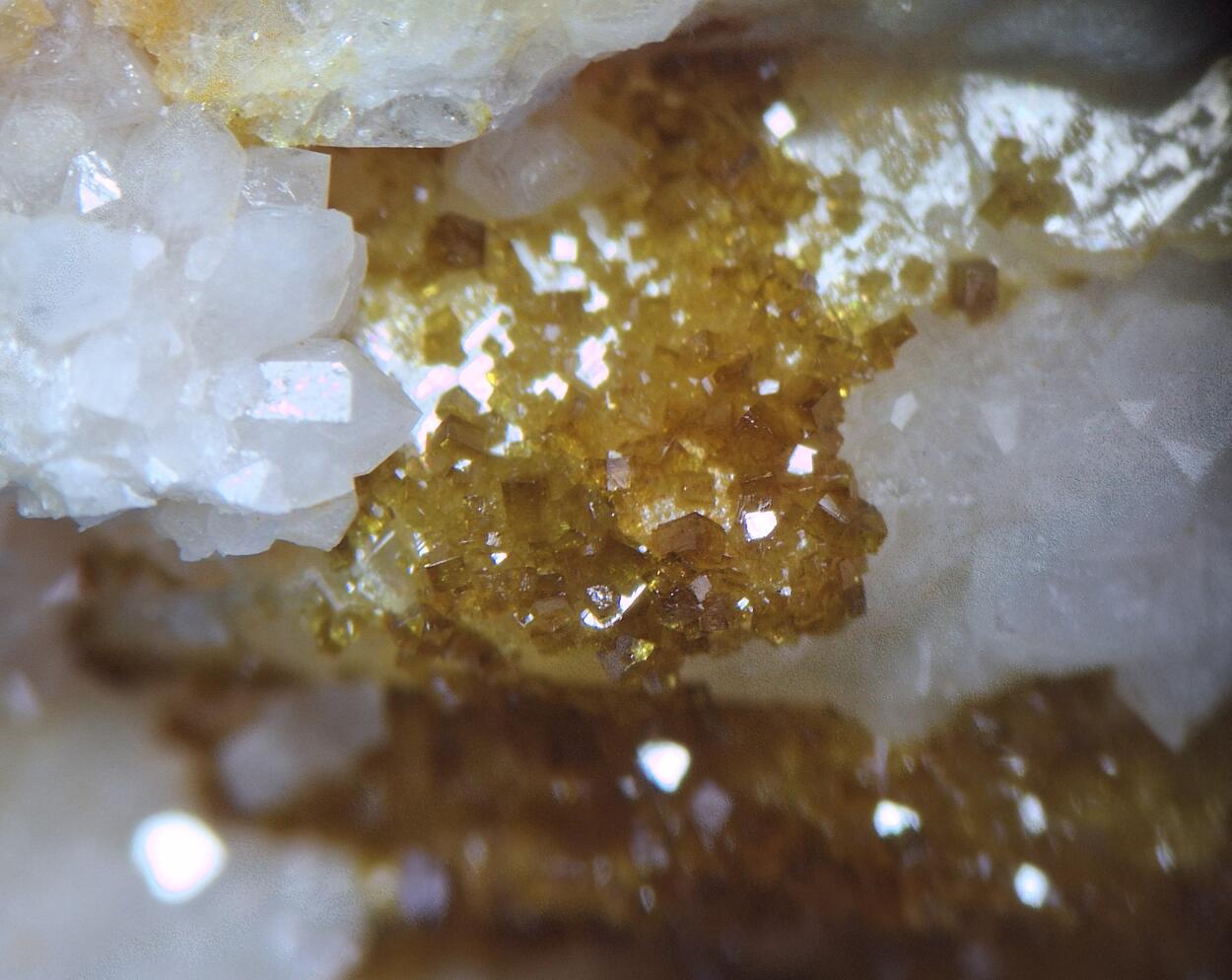 Scorodite & Bariopharmacosiderite