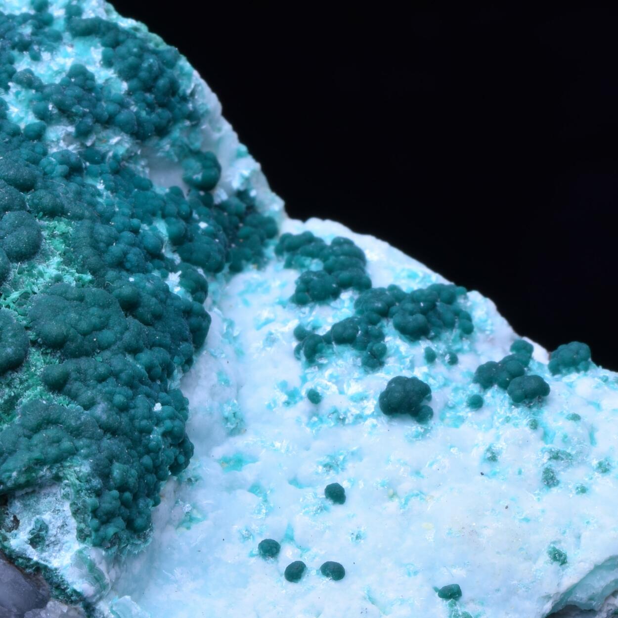 Rosasite & Aurichalcite & Smithsonite