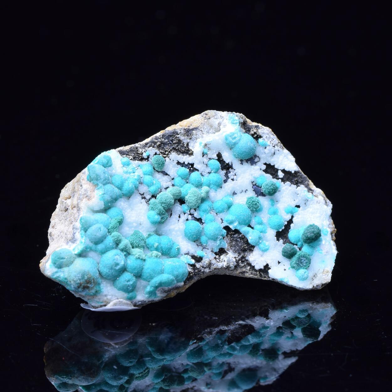 Aurichalcite & Rosasite & Smithsonite