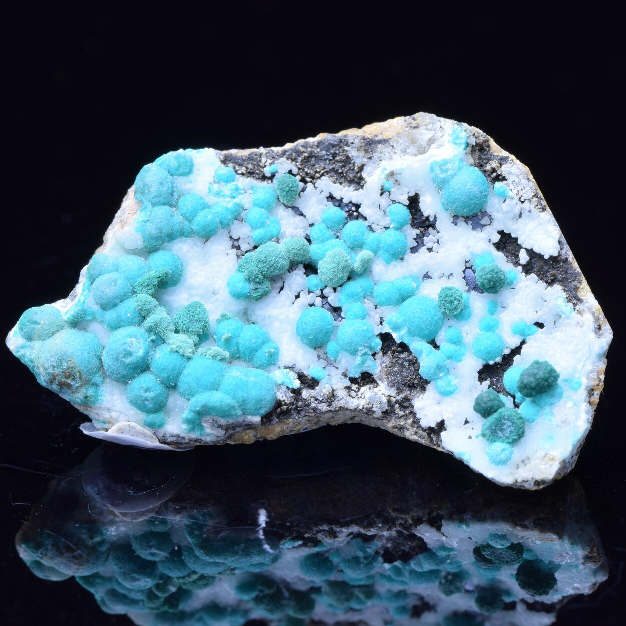 Aurichalcite & Rosasite & Smithsonite