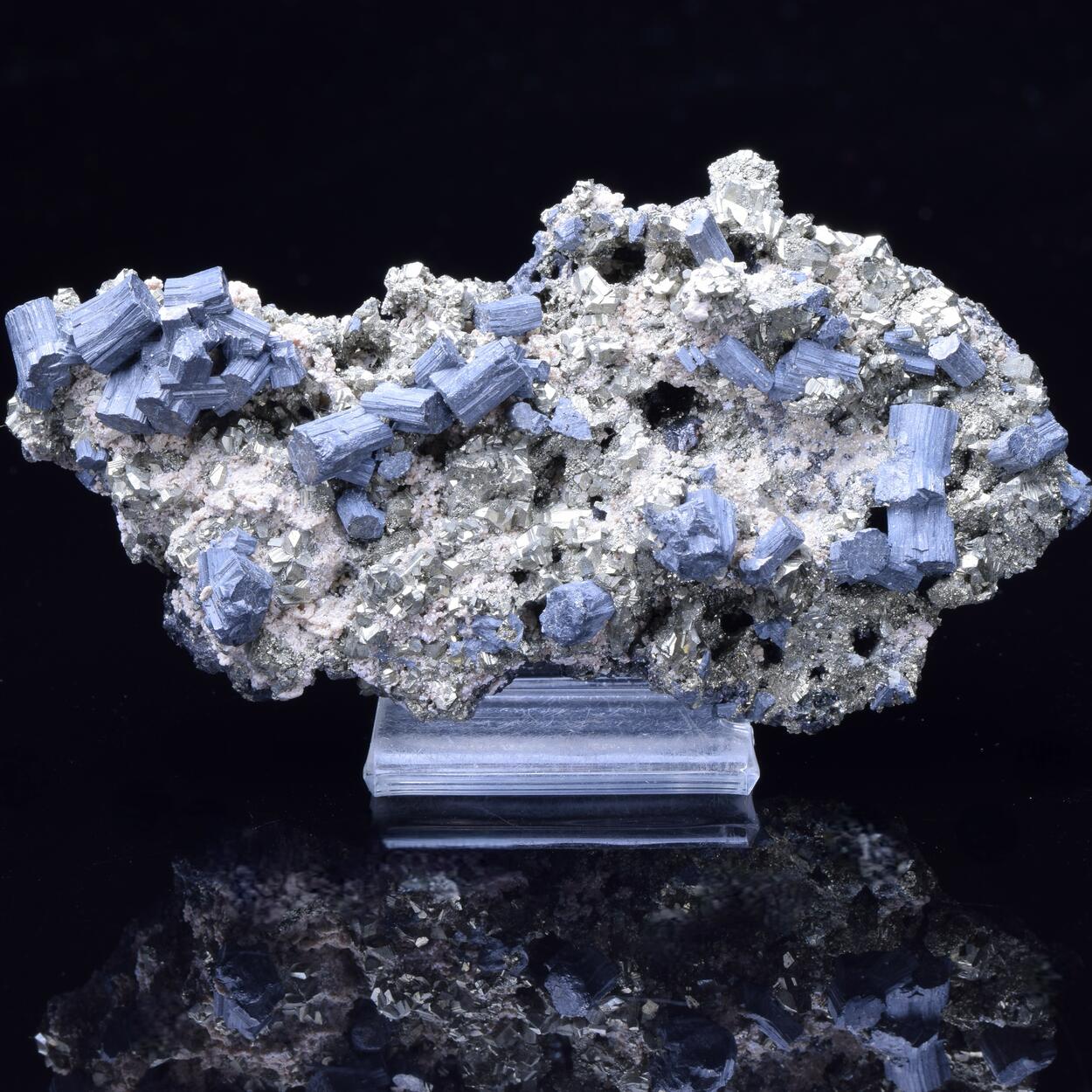 Bournonite & Pyrite