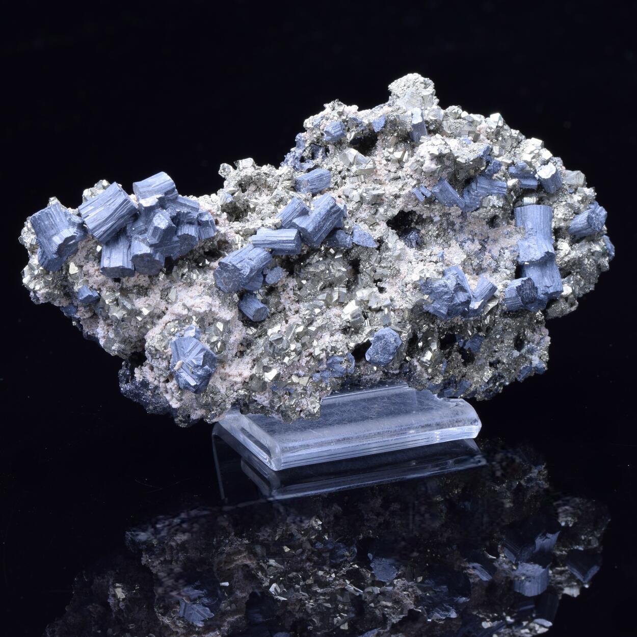 Bournonite & Pyrite