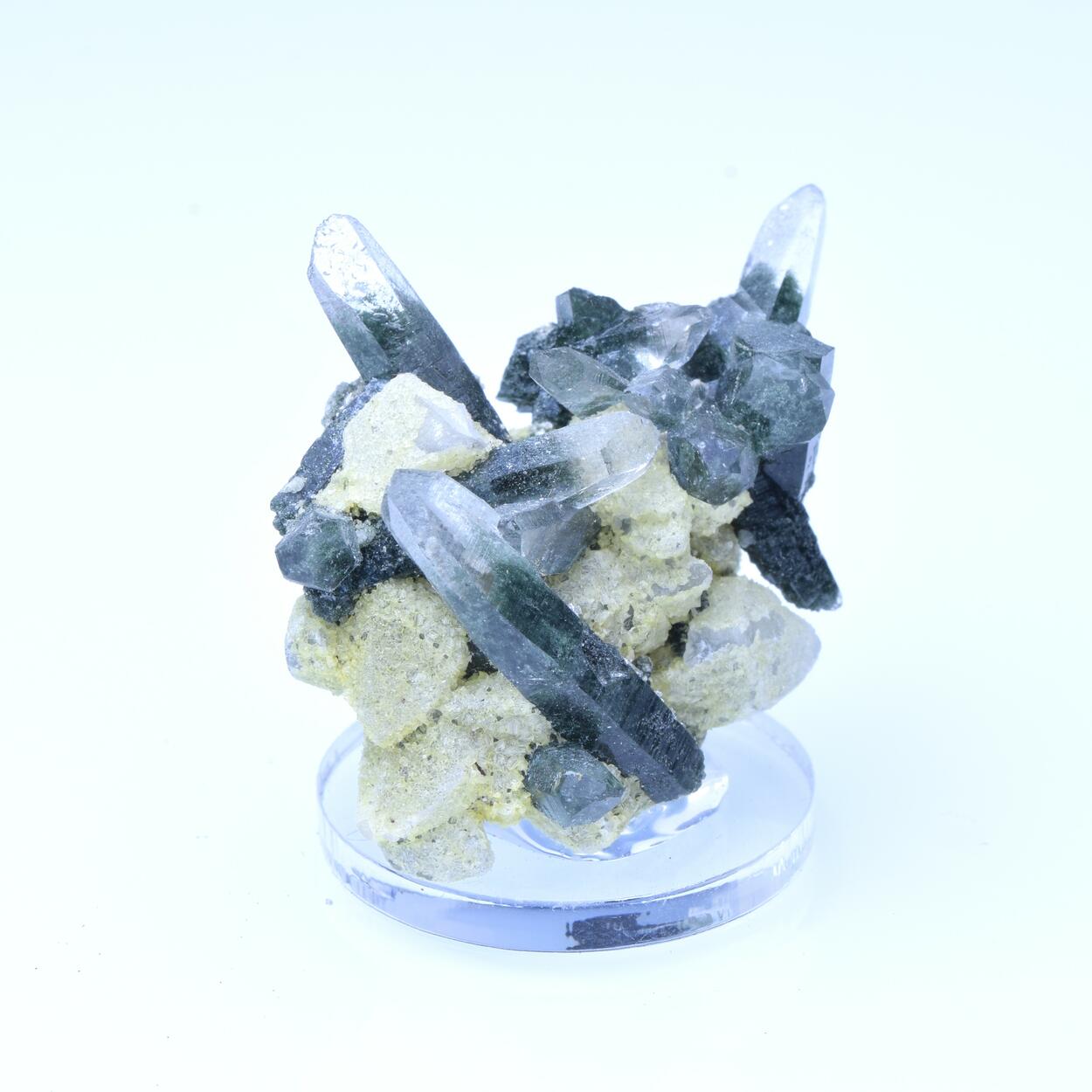 Quartz With Chlorite Inclusions