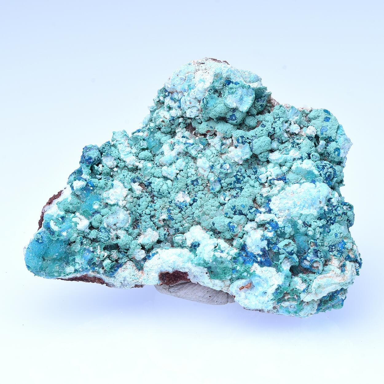 Veszelyite & Chrysocolla & Hemimorphite & Aurichalcite