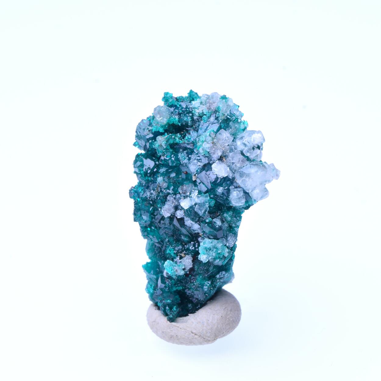 Dioptase & Calcite