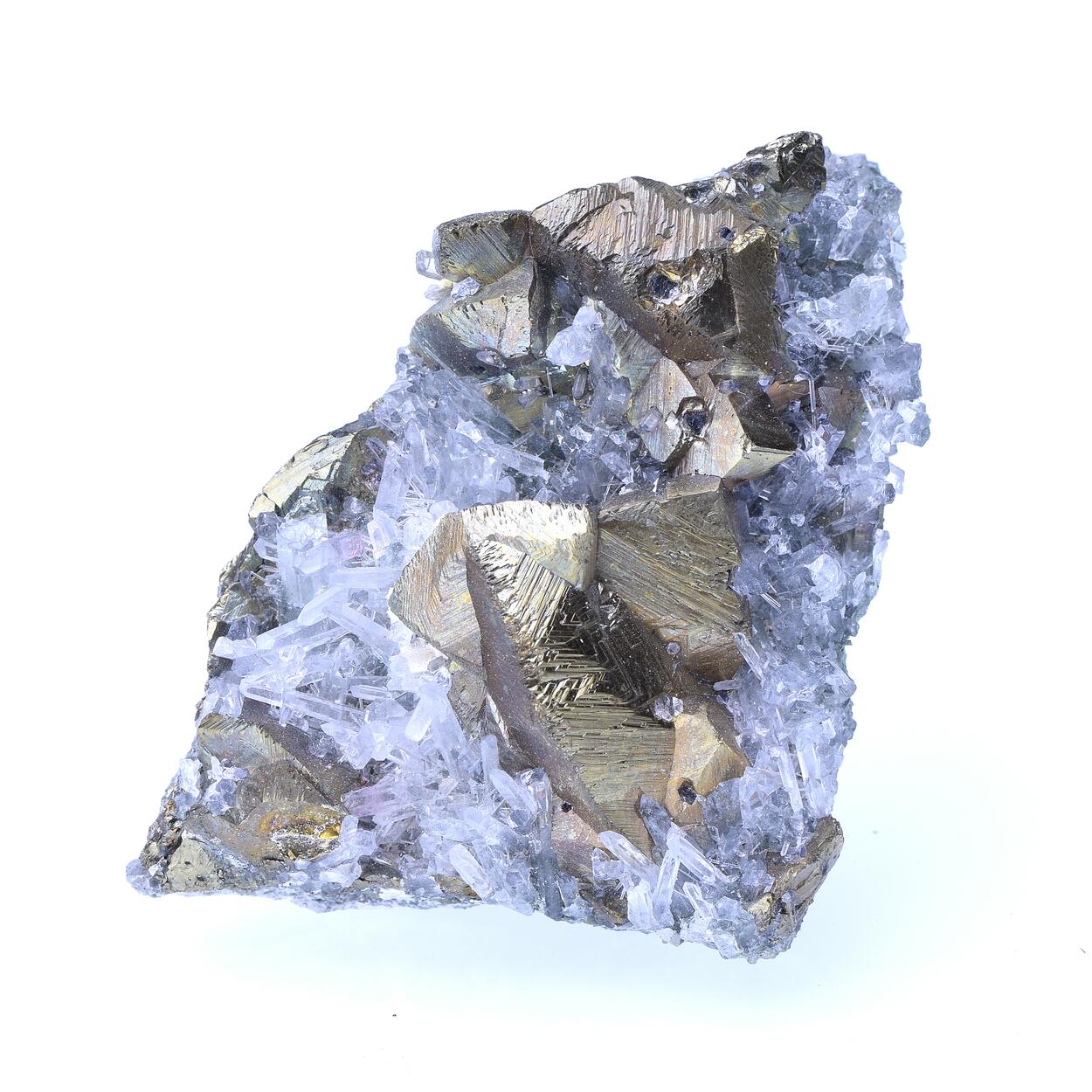 Chalcopyrite & Quartz