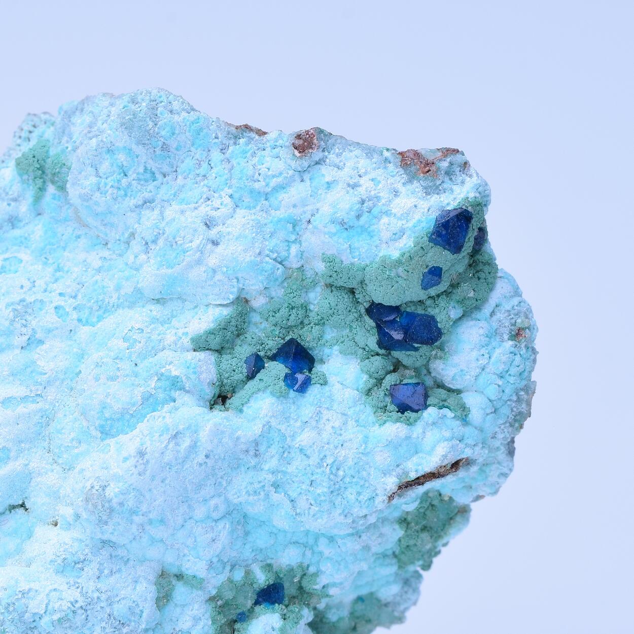 Veszelyite & Aurichalcite