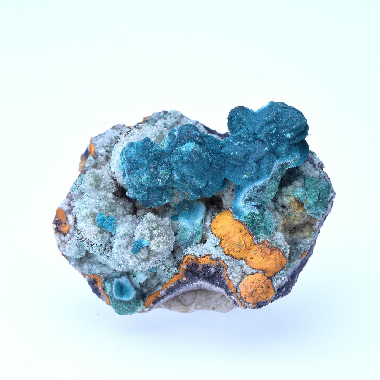 Rosasite Psm Azurite & Hemimorphite