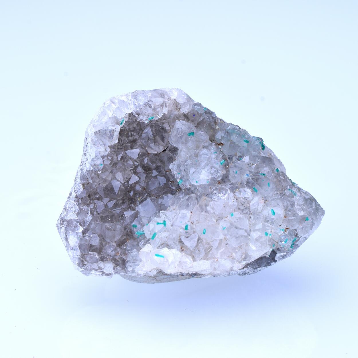 Dioptase & Quartz