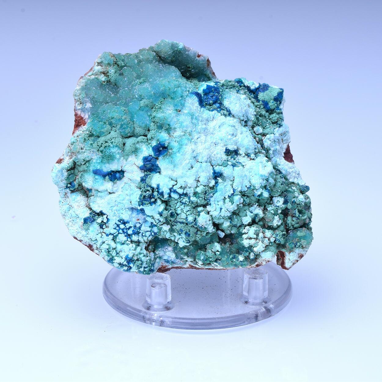 Veszelyite & Aurichalcite & Hemimorphite & Malachite