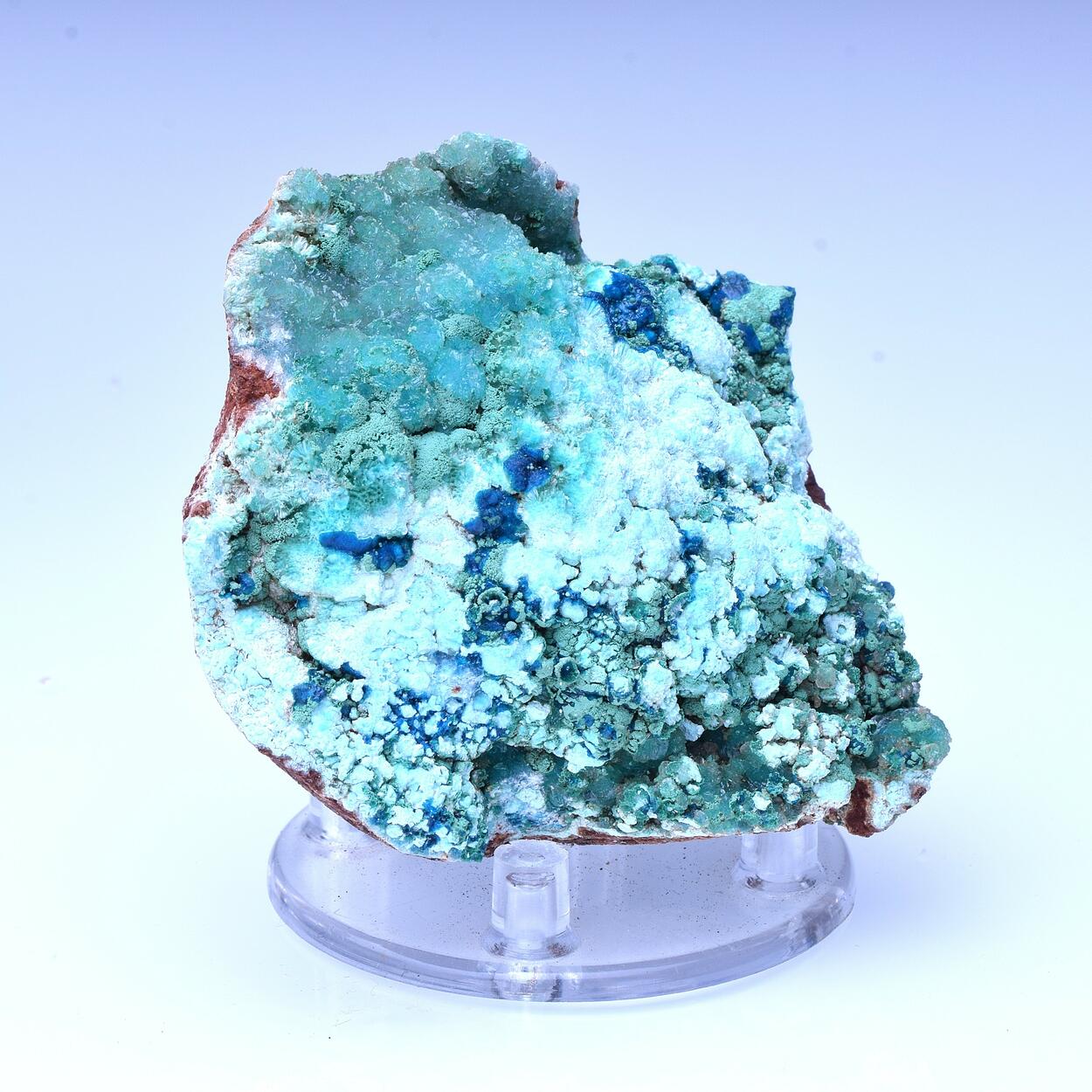 Veszelyite & Aurichalcite & Hemimorphite & Malachite
