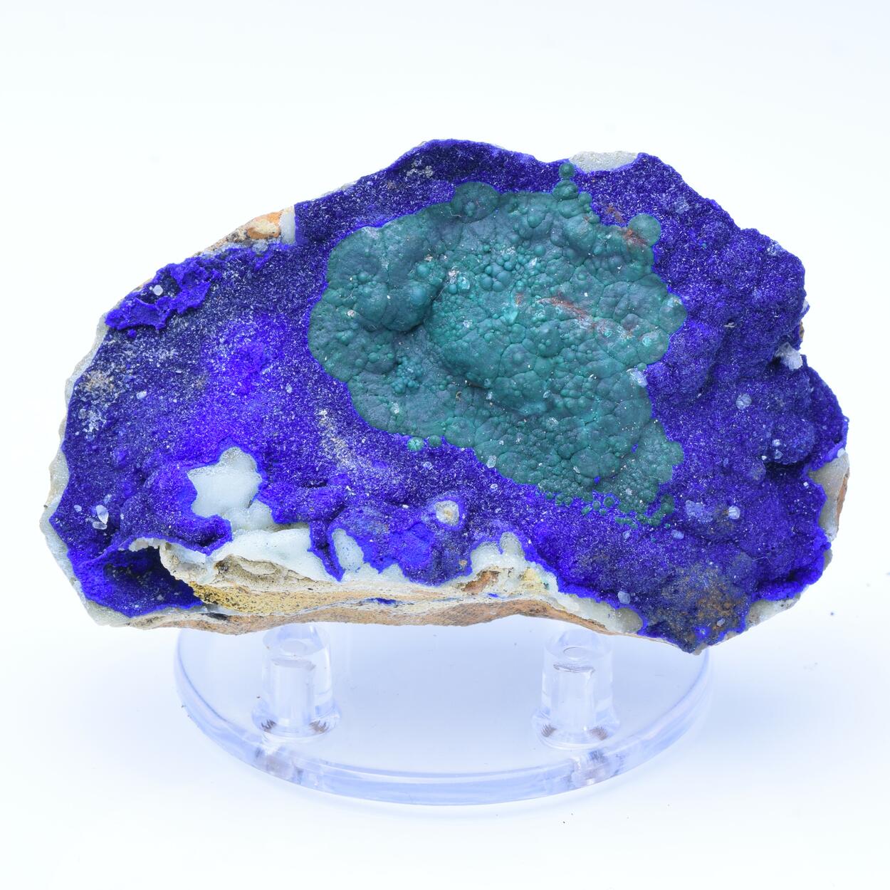 Azurite Rosasite Smithsonite & Cerussite