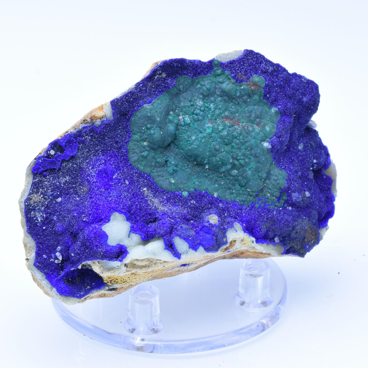 Azurite Rosasite Smithsonite & Cerussite