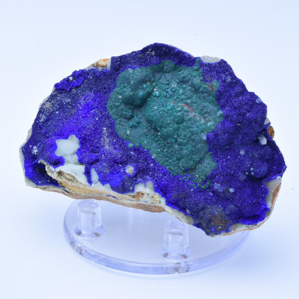 Azurite Rosasite Smithsonite & Cerussite