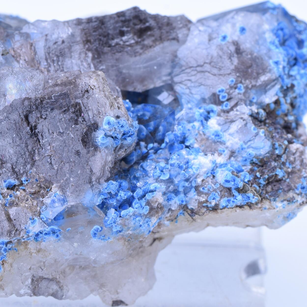 Quartz Plancheite & Calcite