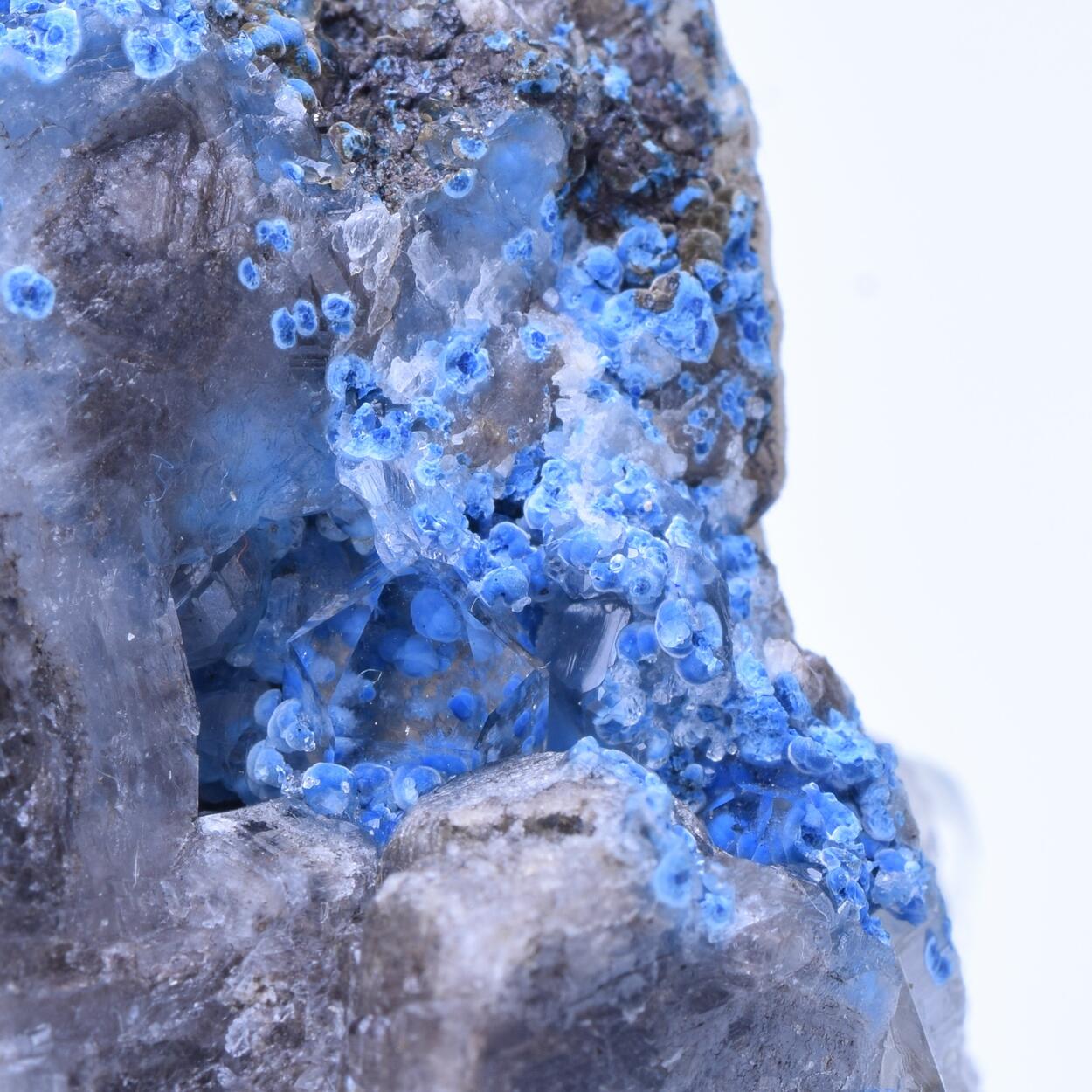 Quartz Plancheite & Calcite