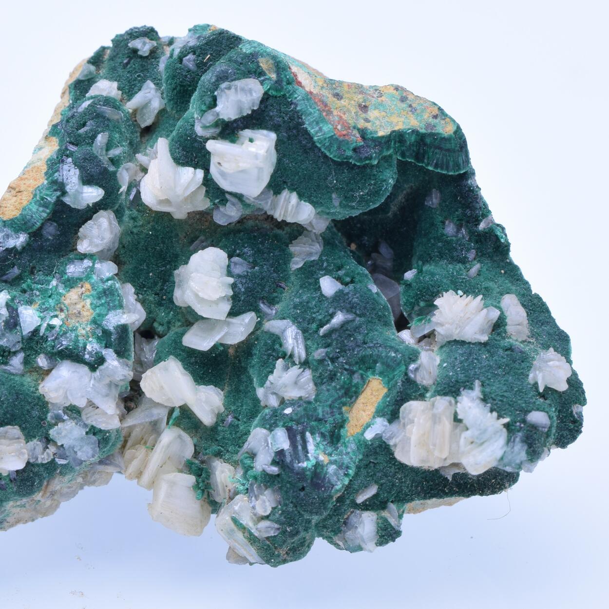 Cerussite & Malachite