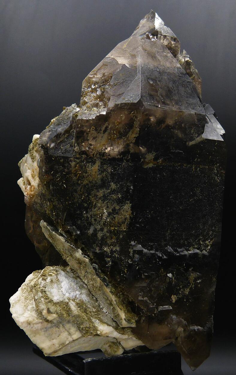 Smoky Quartz Microcline & Epidote