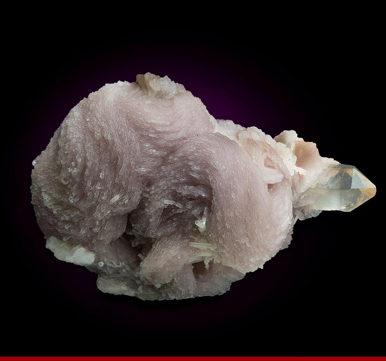 Lepidolite With Quartz