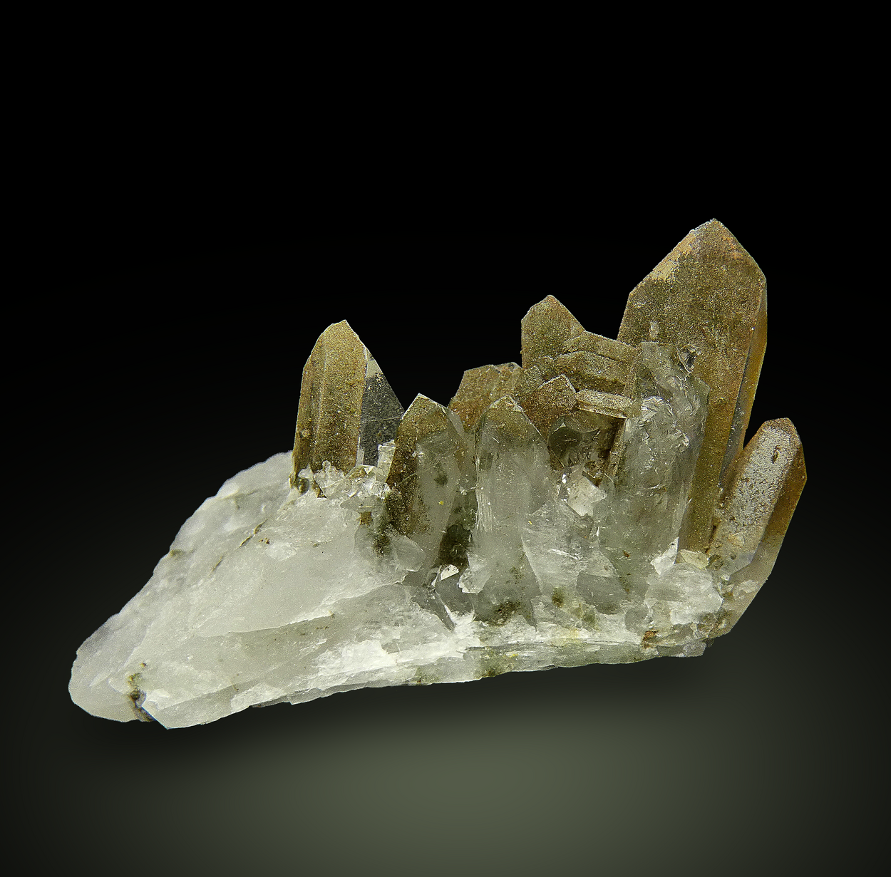 Quartz With Chlorite Inclusions