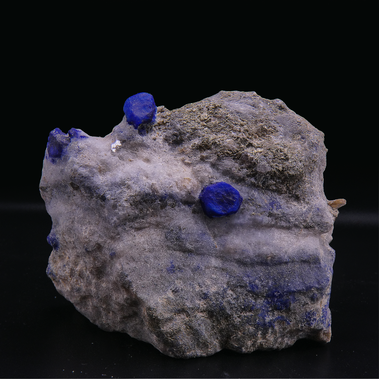 Lazurite With Calcite