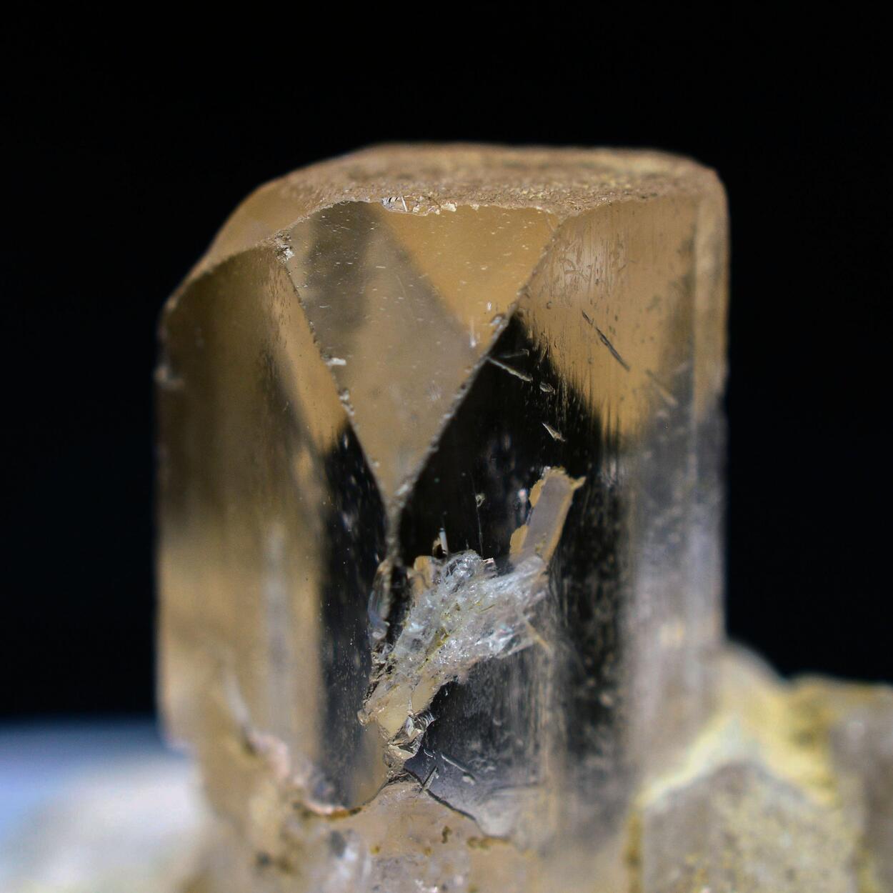 Topaz With Quartz