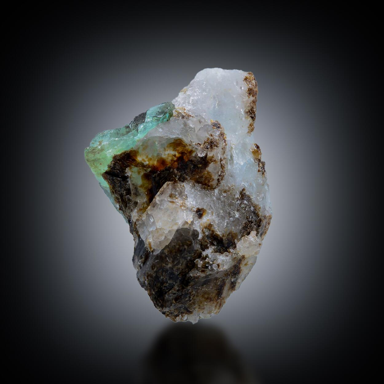 Emerald On Mica