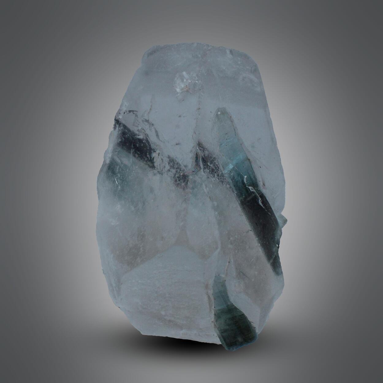 Tourmaline With Quartz