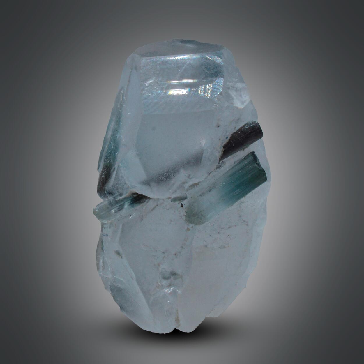 Tourmaline With Quartz