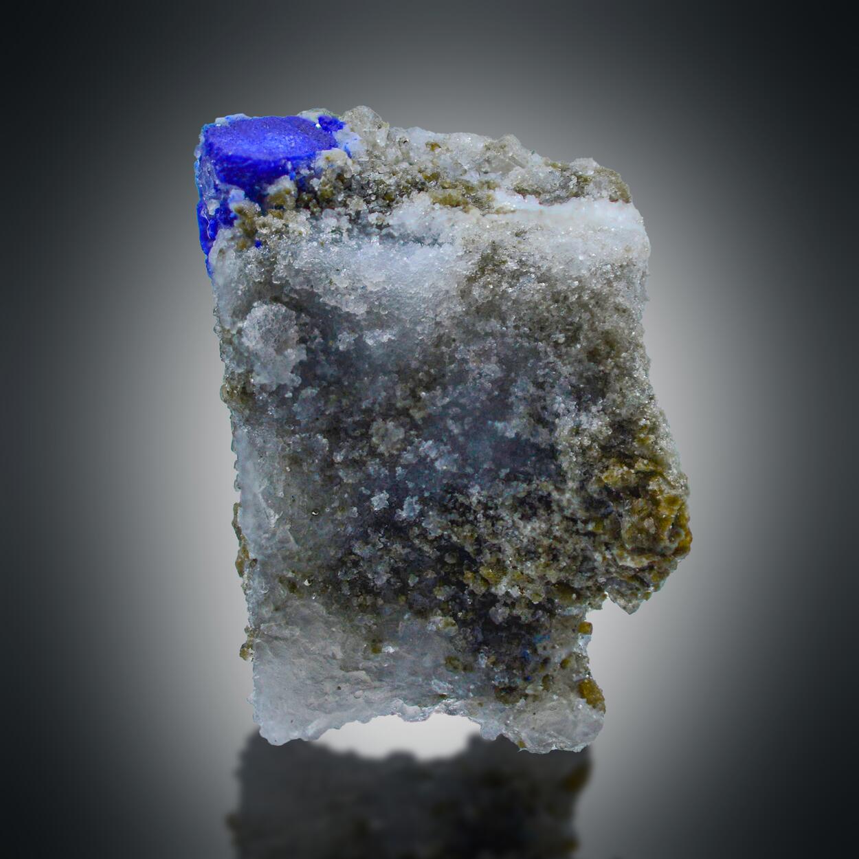 Afghanite On Calcite