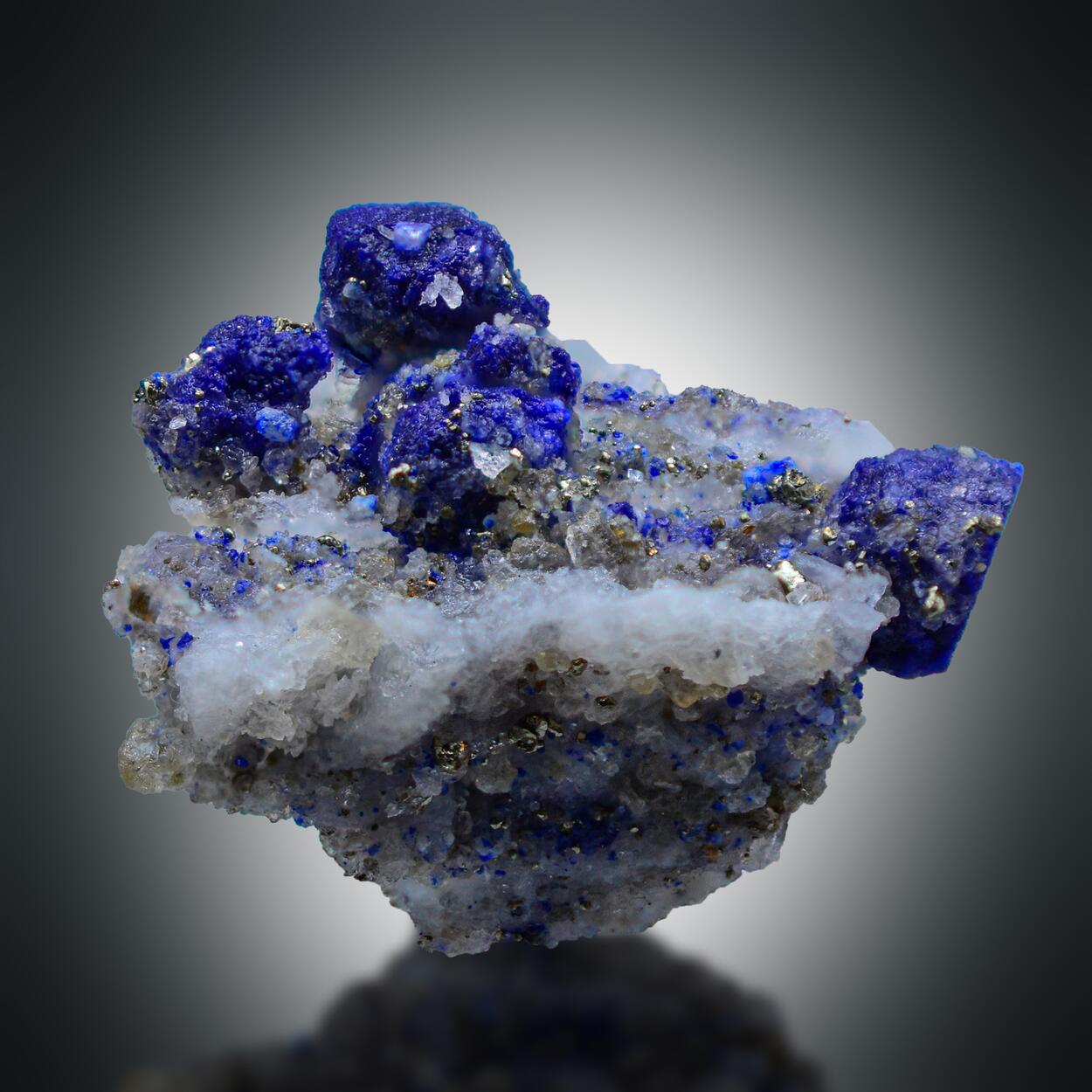 Afghanite On Calcite