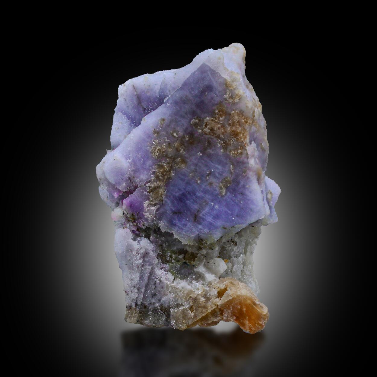 Hackmanite With Calcite