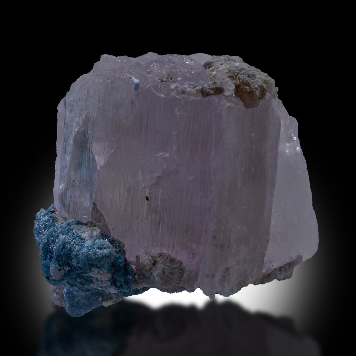 Kunzite With Tourmaline