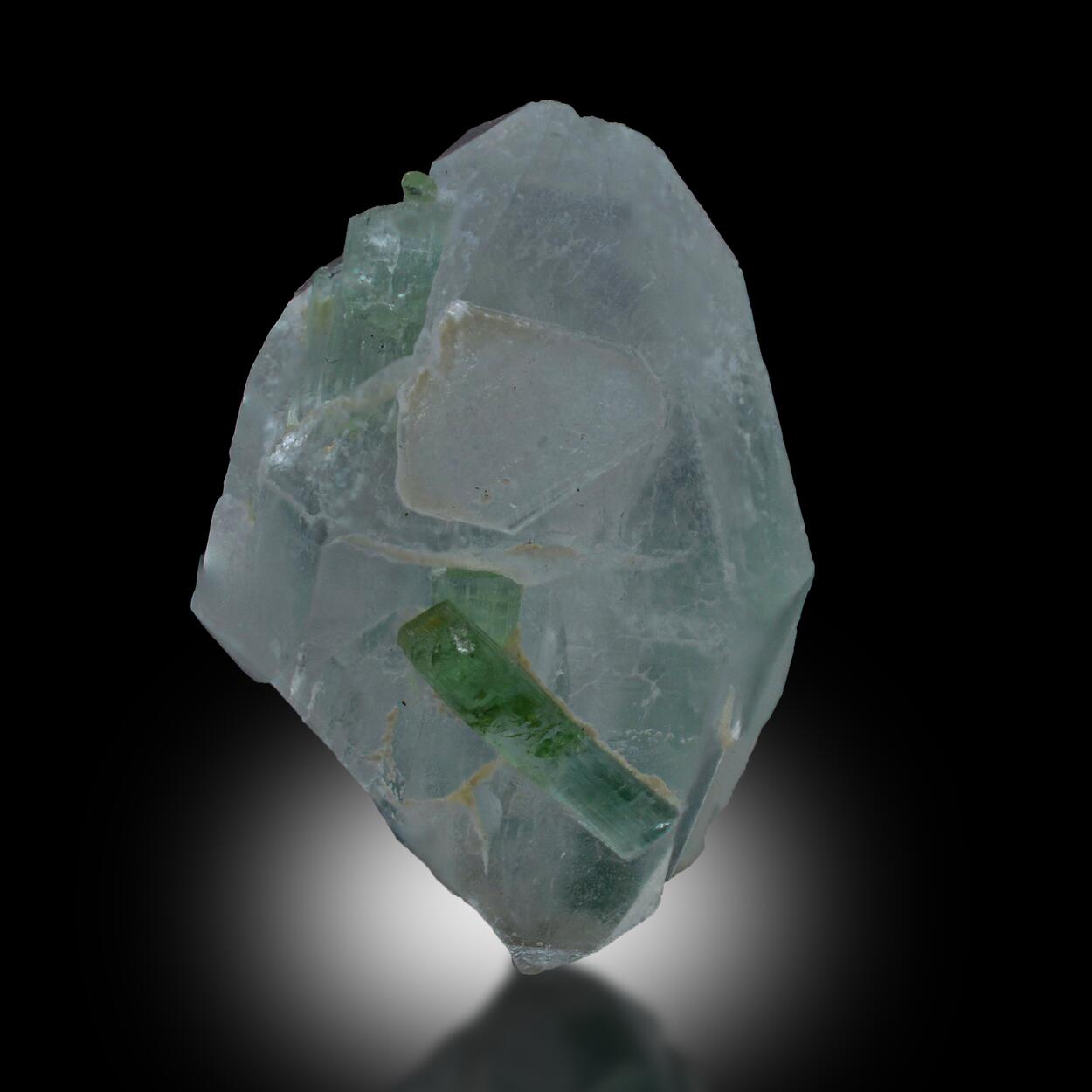 Tourmaline With Quartz