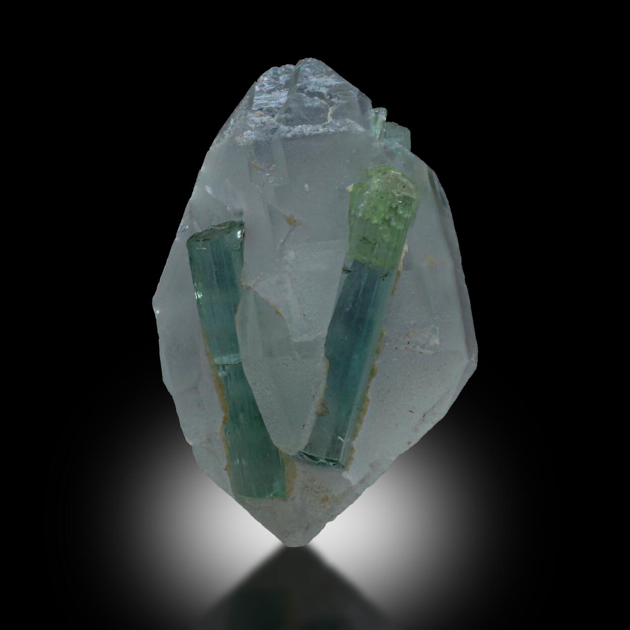 Tourmaline With Quartz