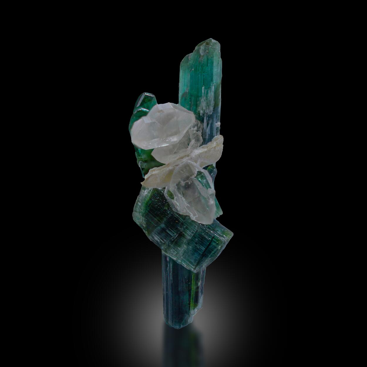 Tourmaline With Quartz