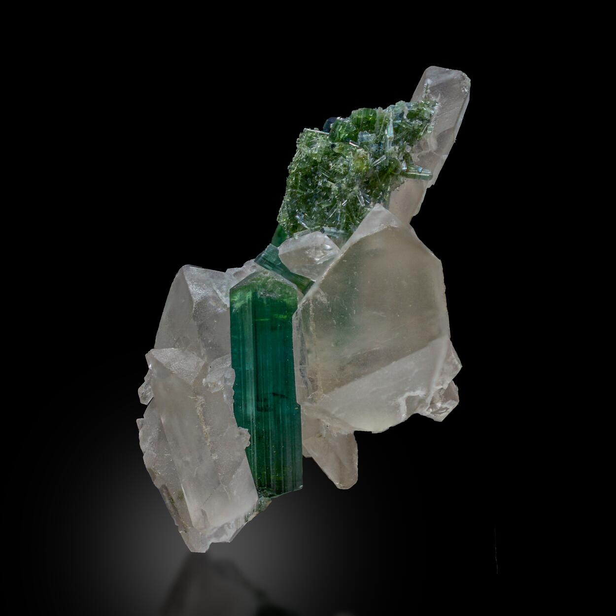 Tourmaline With Quartz