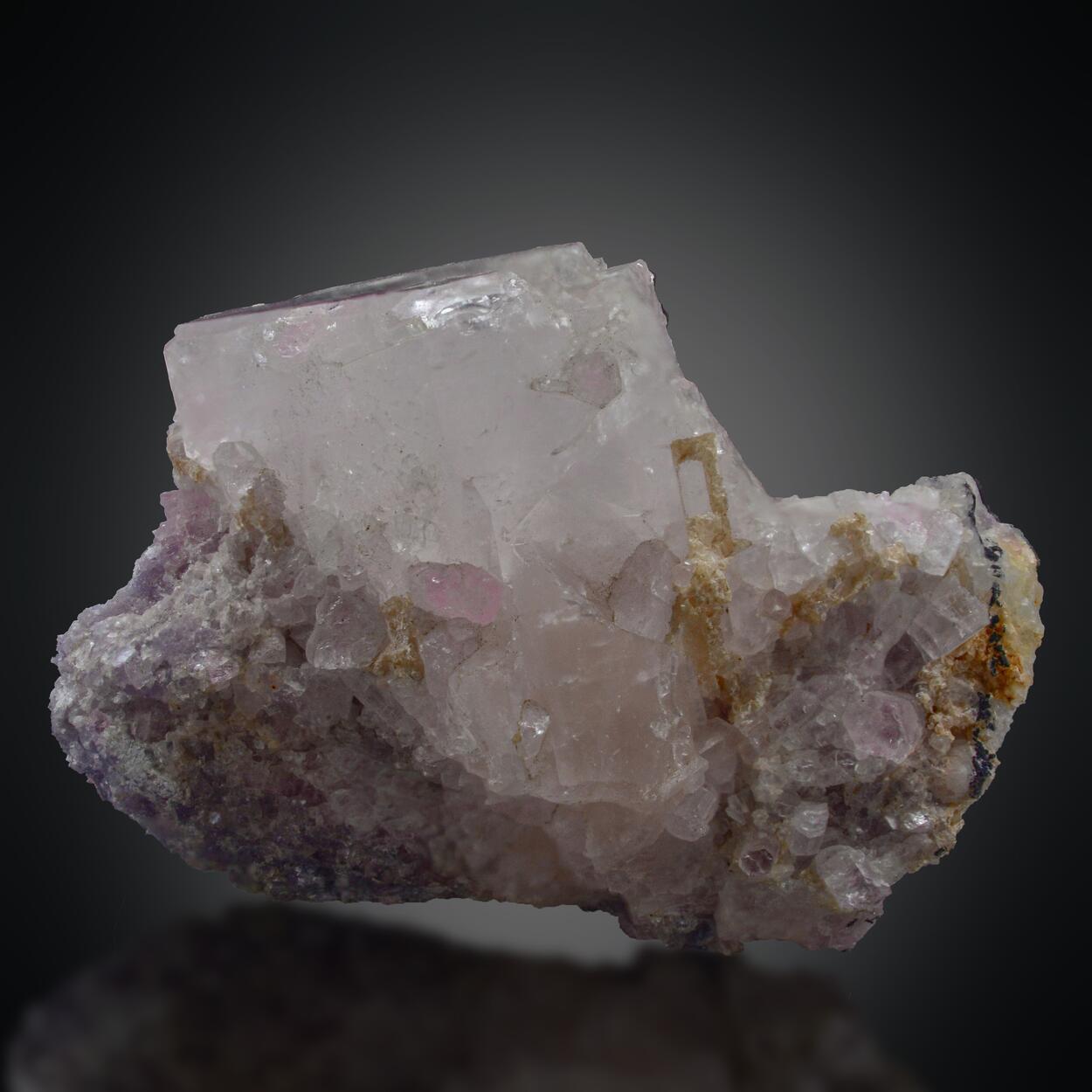 Morganite With Lepidolite