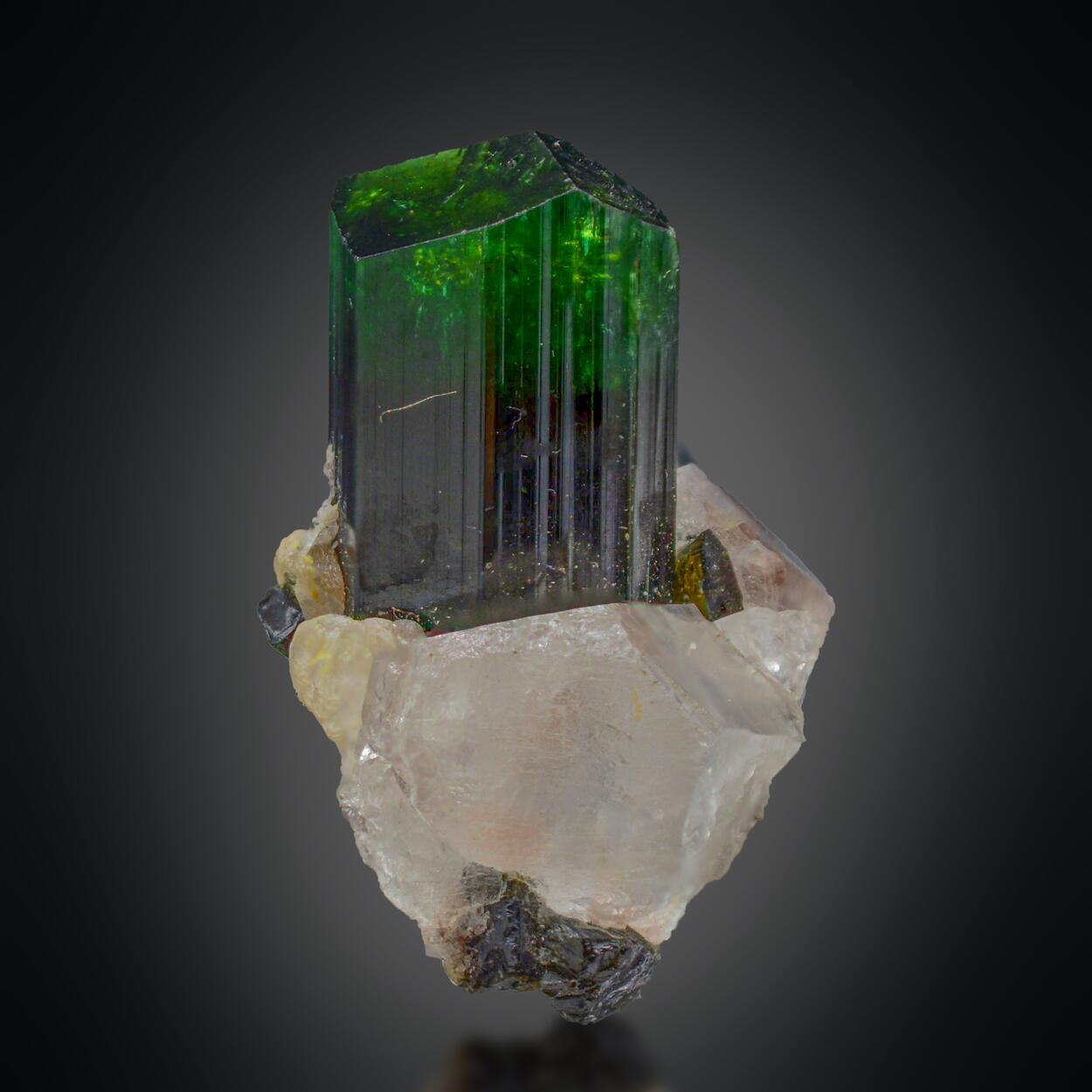 Tourmaline With Quartz