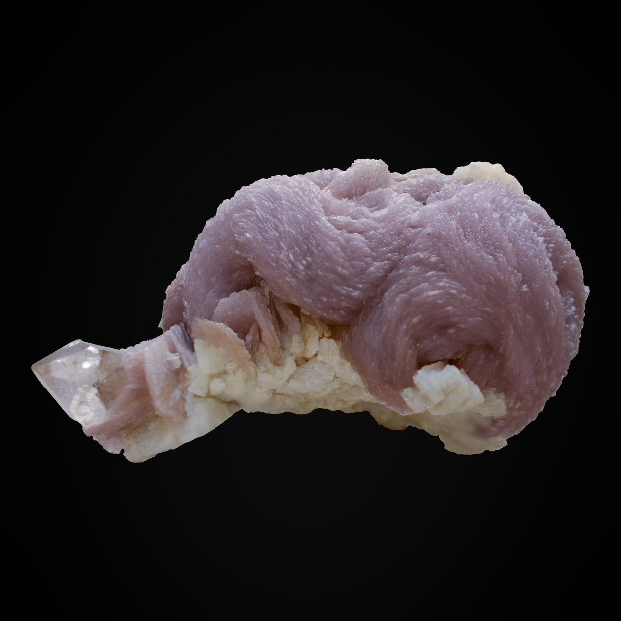 Lepidolite With Quartz