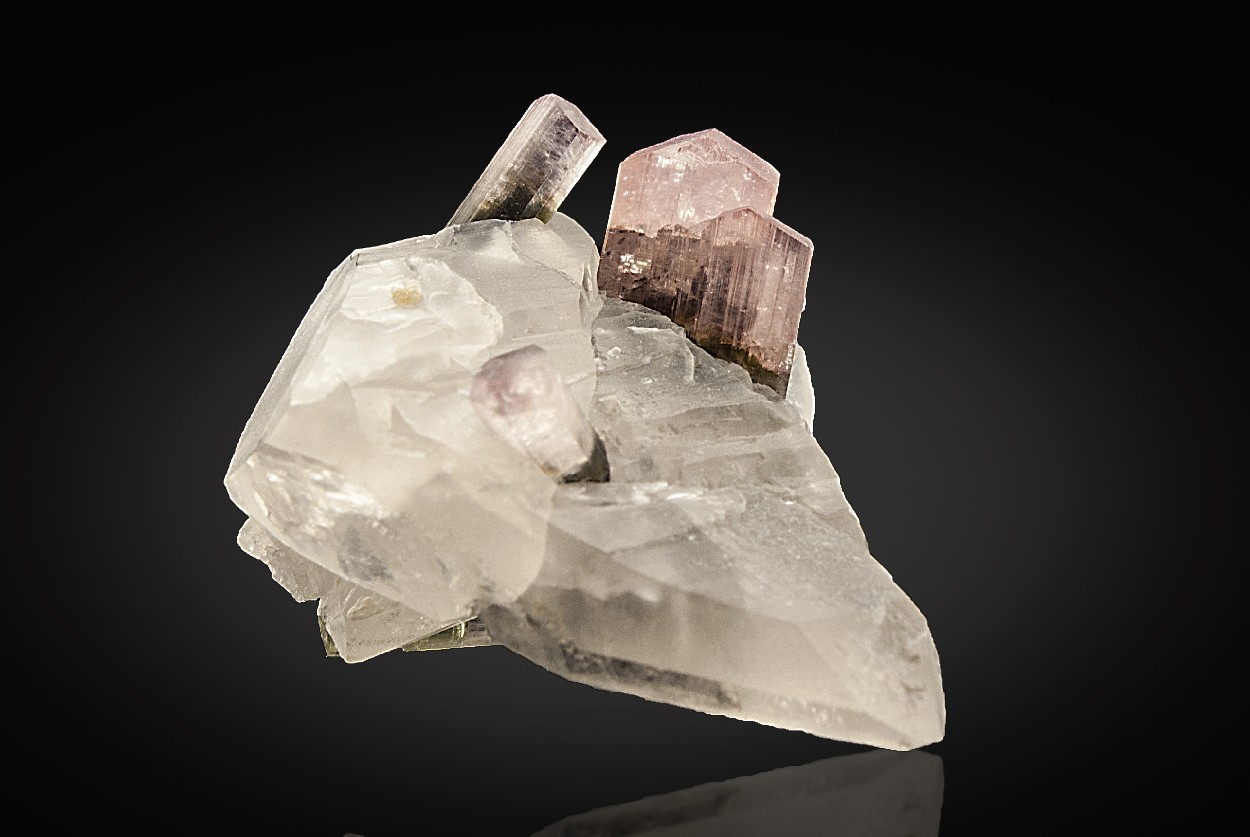 Elbaite With Quartz & Cleavelandite