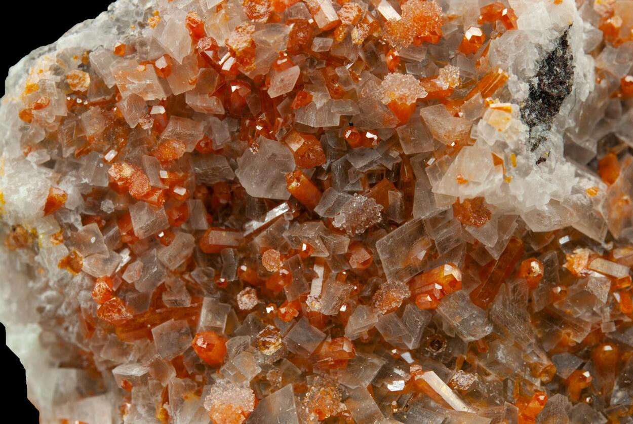 Vanadinite & Calcite