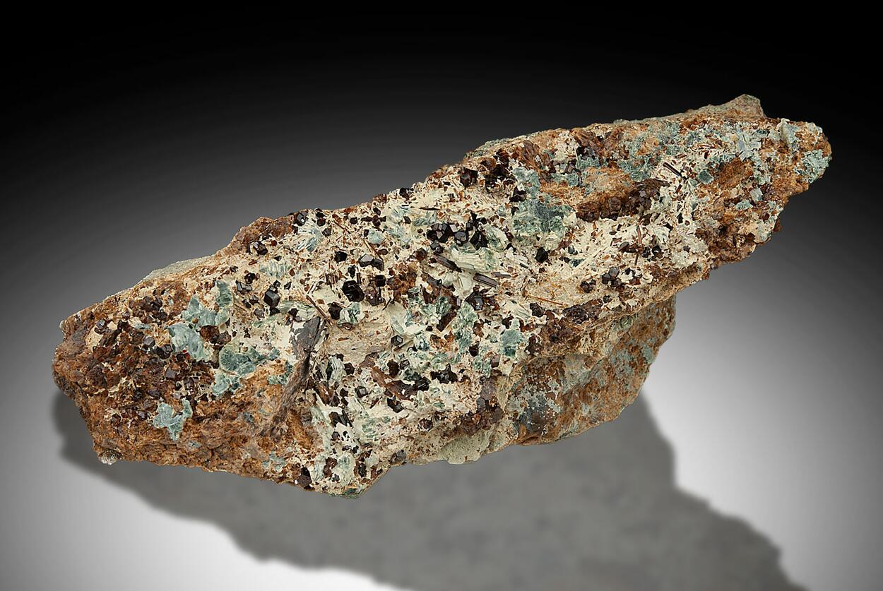 Grossular Var Hessonite Vesuvianite & Clinochlore