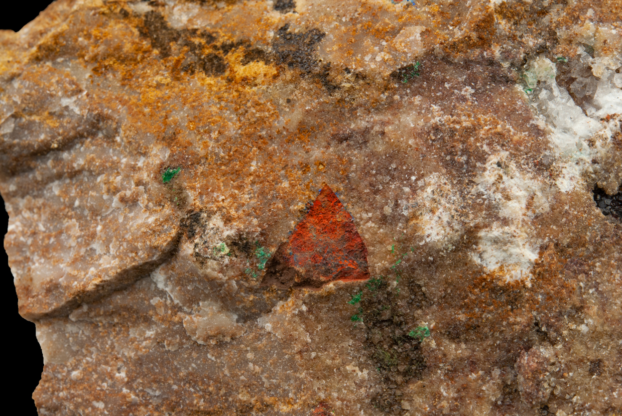 Cinnabar Malachite & Azurite