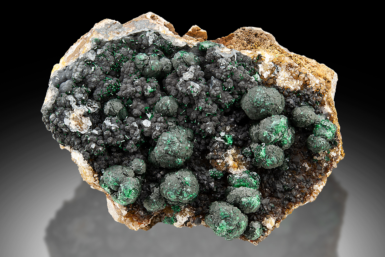 Heterogenite & Malachite