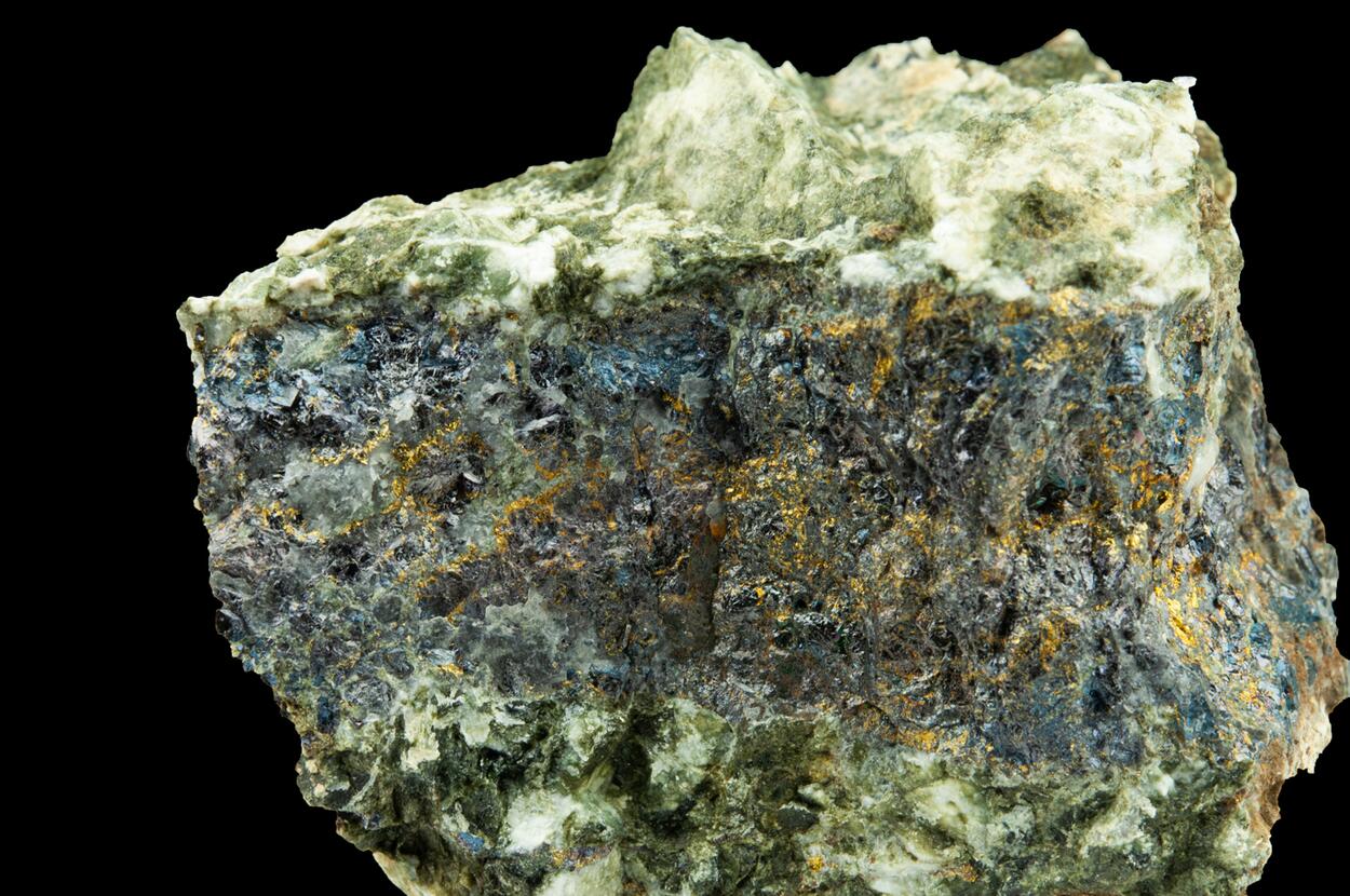 Bornite Chalcocite & Chalcopyrite