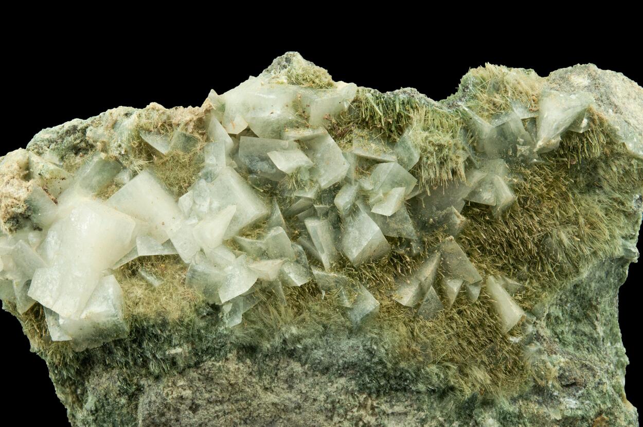 Byssolite & Adularia