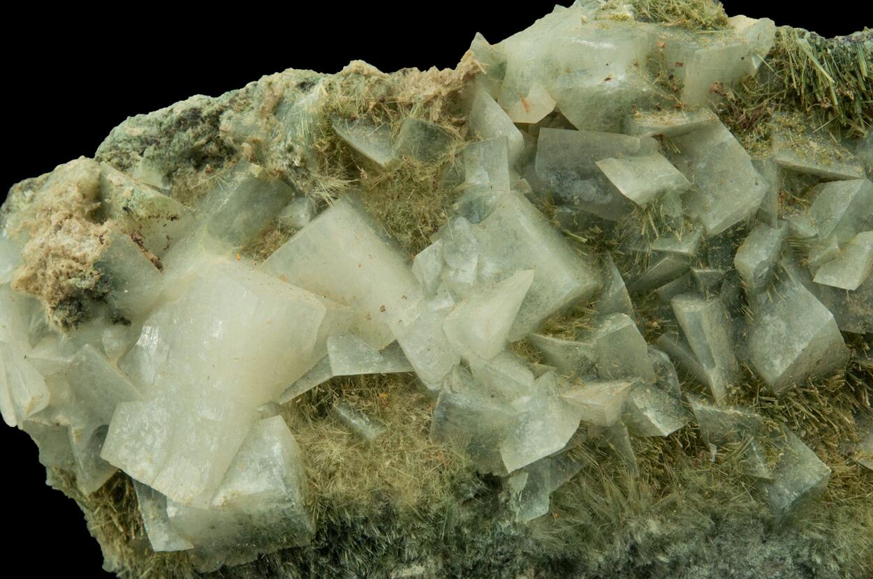 Byssolite & Adularia